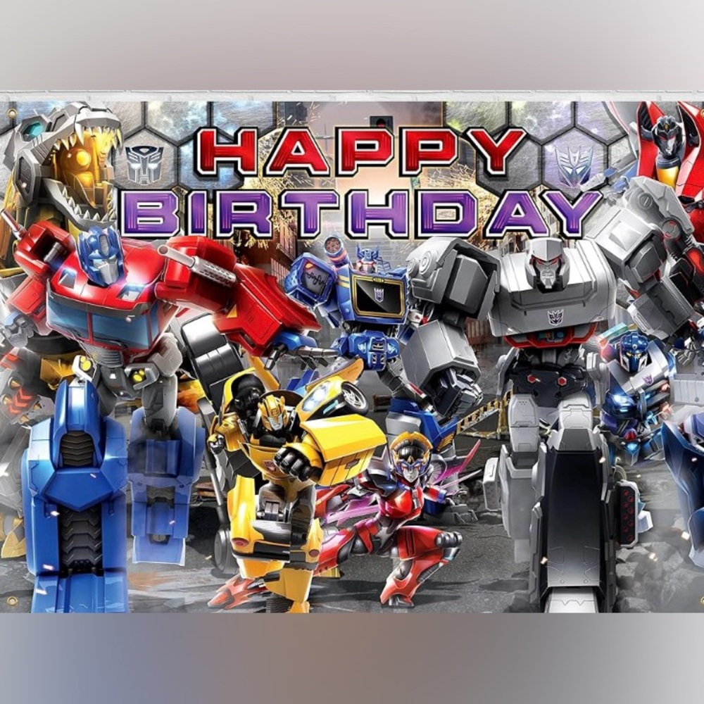 Transformers Backdrop